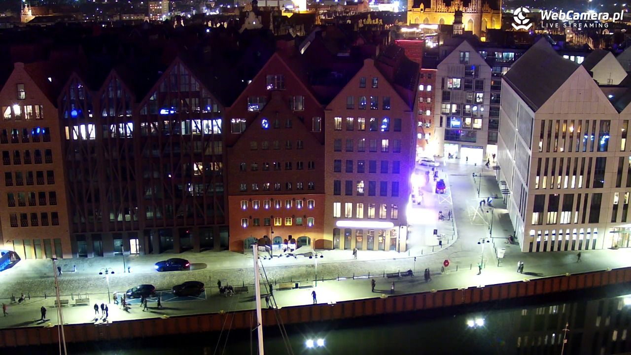 GDAŃSK - widok na Stare Miasto - 12 grudzień 2025, 19:57