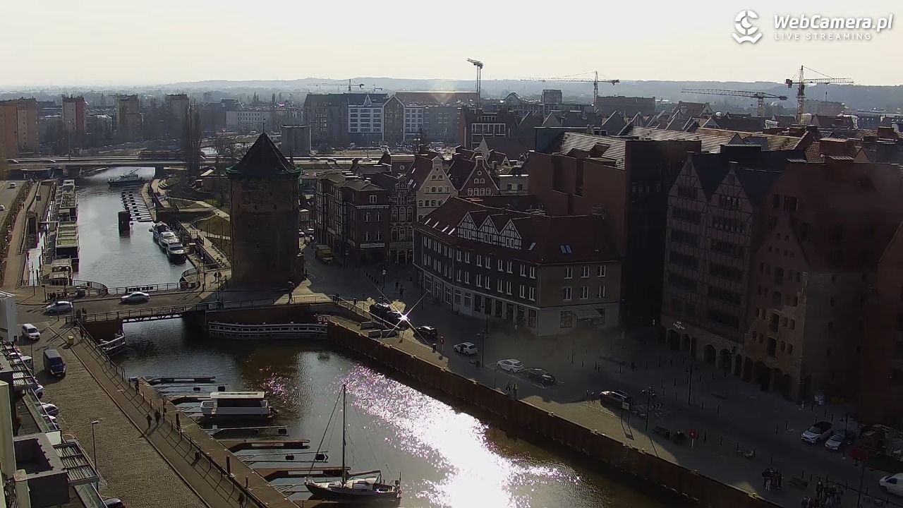 GDAŃSK - widok na Stare Miasto - 10 marzec 2026, 13:43
