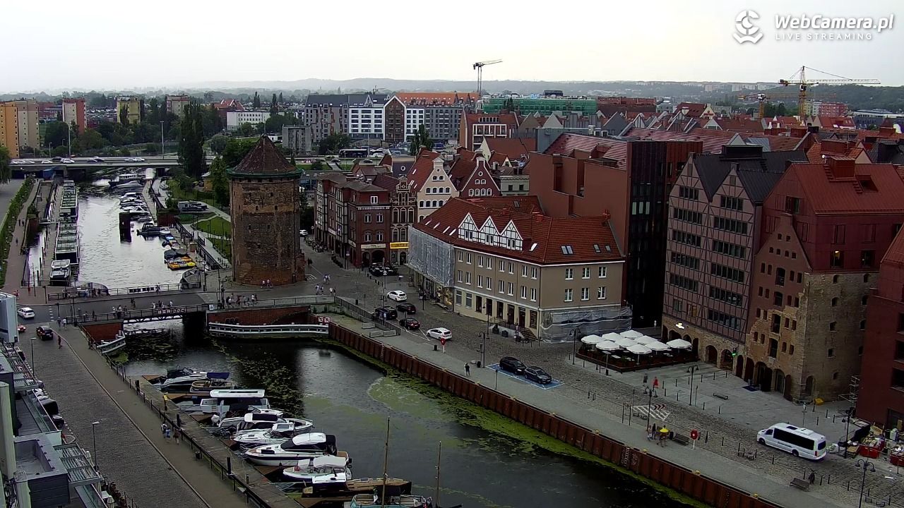 GDAŃSK - widok na Stare Miasto - 21 czerwiec 2026, 16:52
