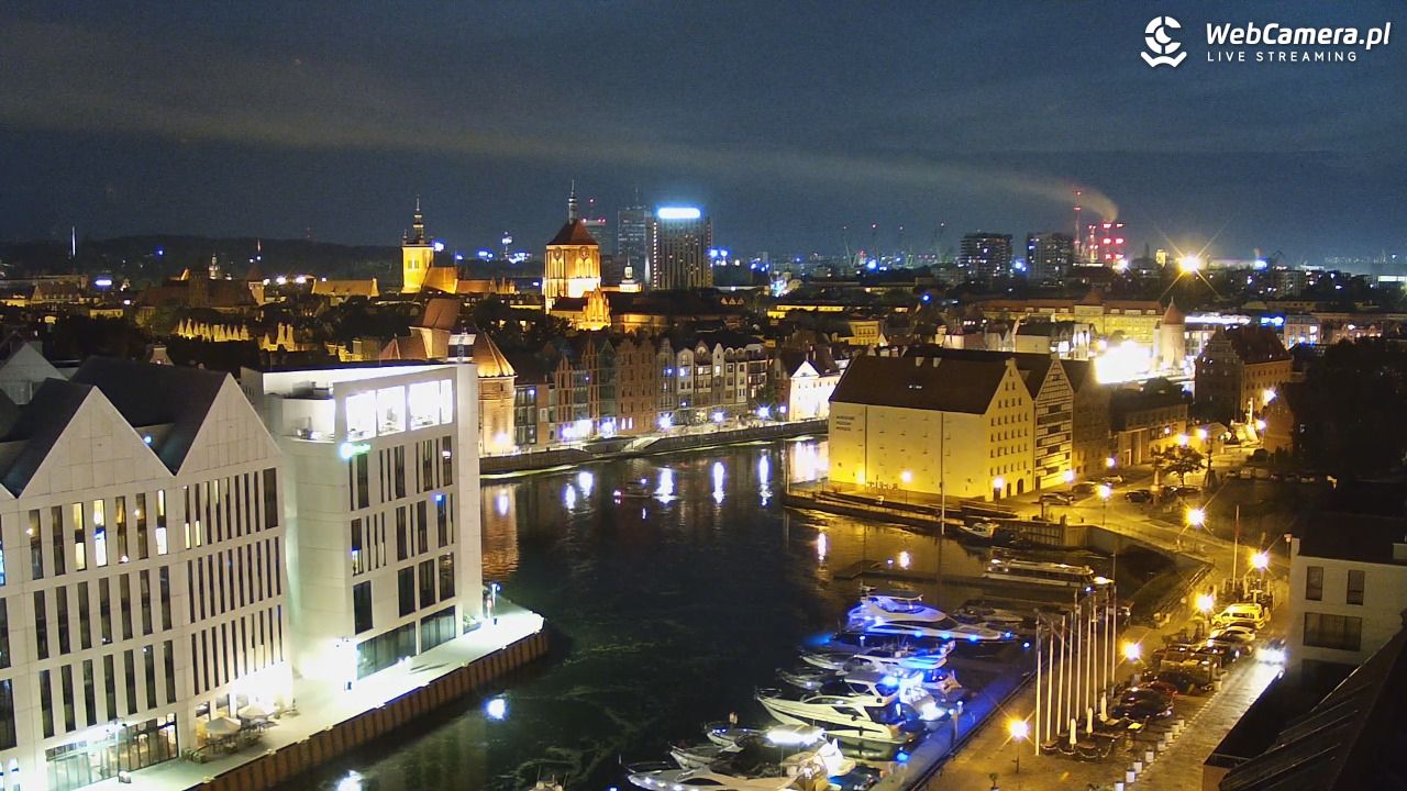 GDAŃSK - widok na Stare Miasto - 20 czerwiec 2026, 23:33