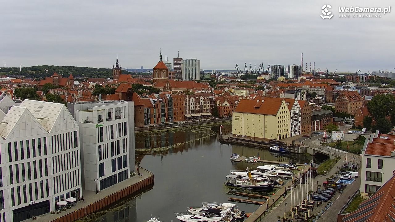GDAŃSK - widok na Stare Miasto - 25 lipiec 2026, 08:33