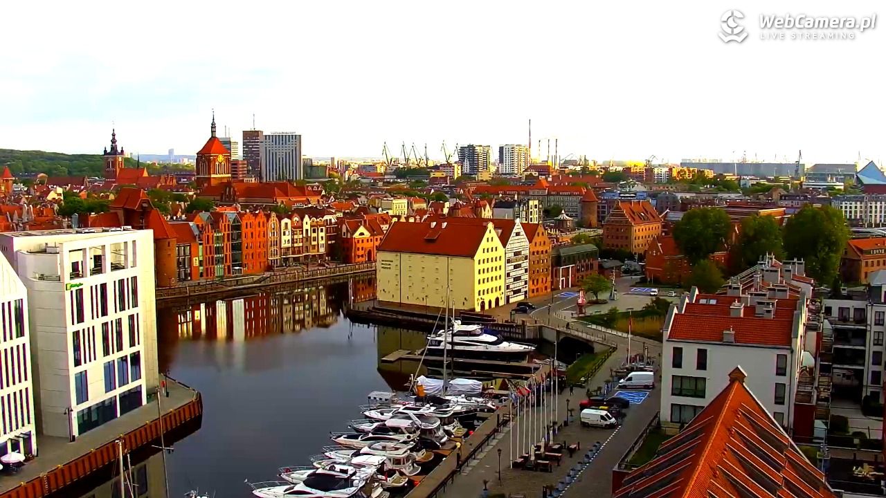 GDAŃSK - widok na Stare Miasto - 19 maj 2026, 06:11