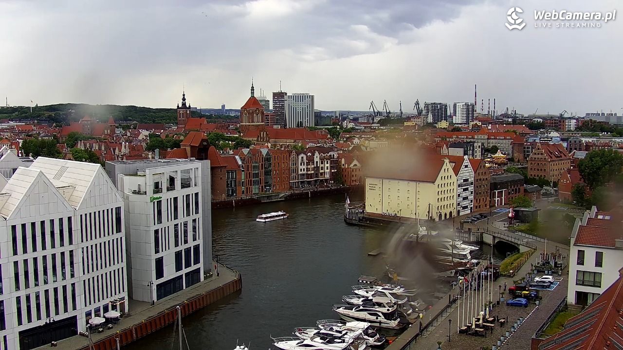 GDAŃSK - widok na Stare Miasto - 07 czerwiec 2026, 18:09