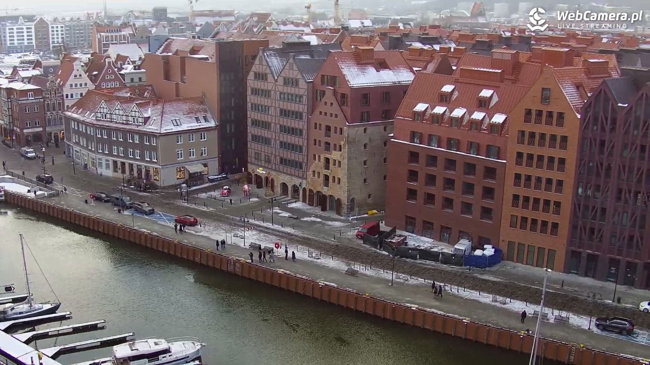 GDAŃSK - widok na Stare Miasto - 05 styczeń 2026, 14:30