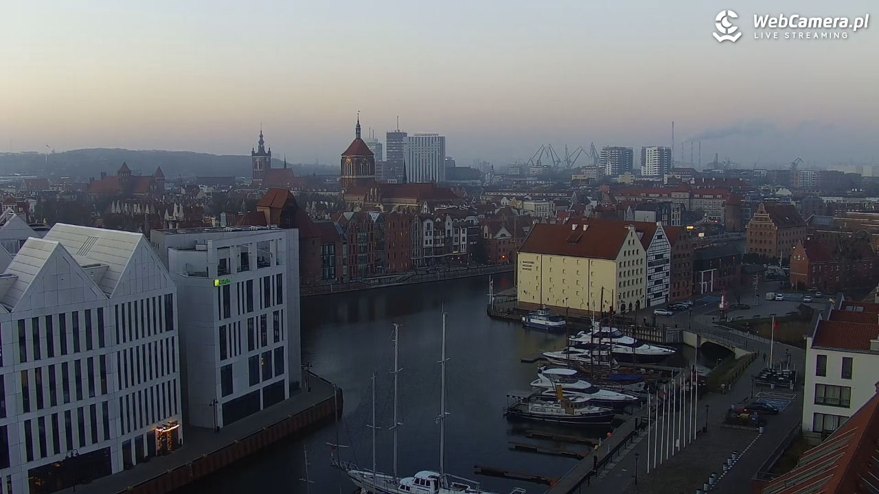 GDAŃSK - widok na Stare Miasto - 16 grudzień 2025, 15:23