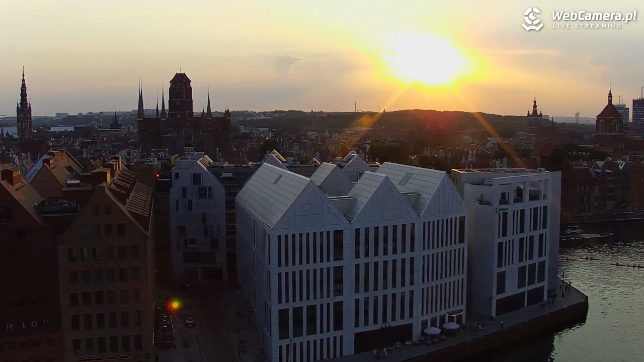 GDAŃSK - widok na Stare Miasto - 28 czerwiec 2026, 20:32