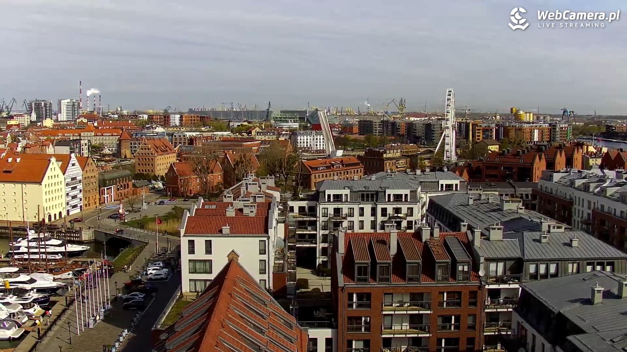 GDAŃSK - widok na Stare Miasto - 30 kwiecień 2026, 10:07