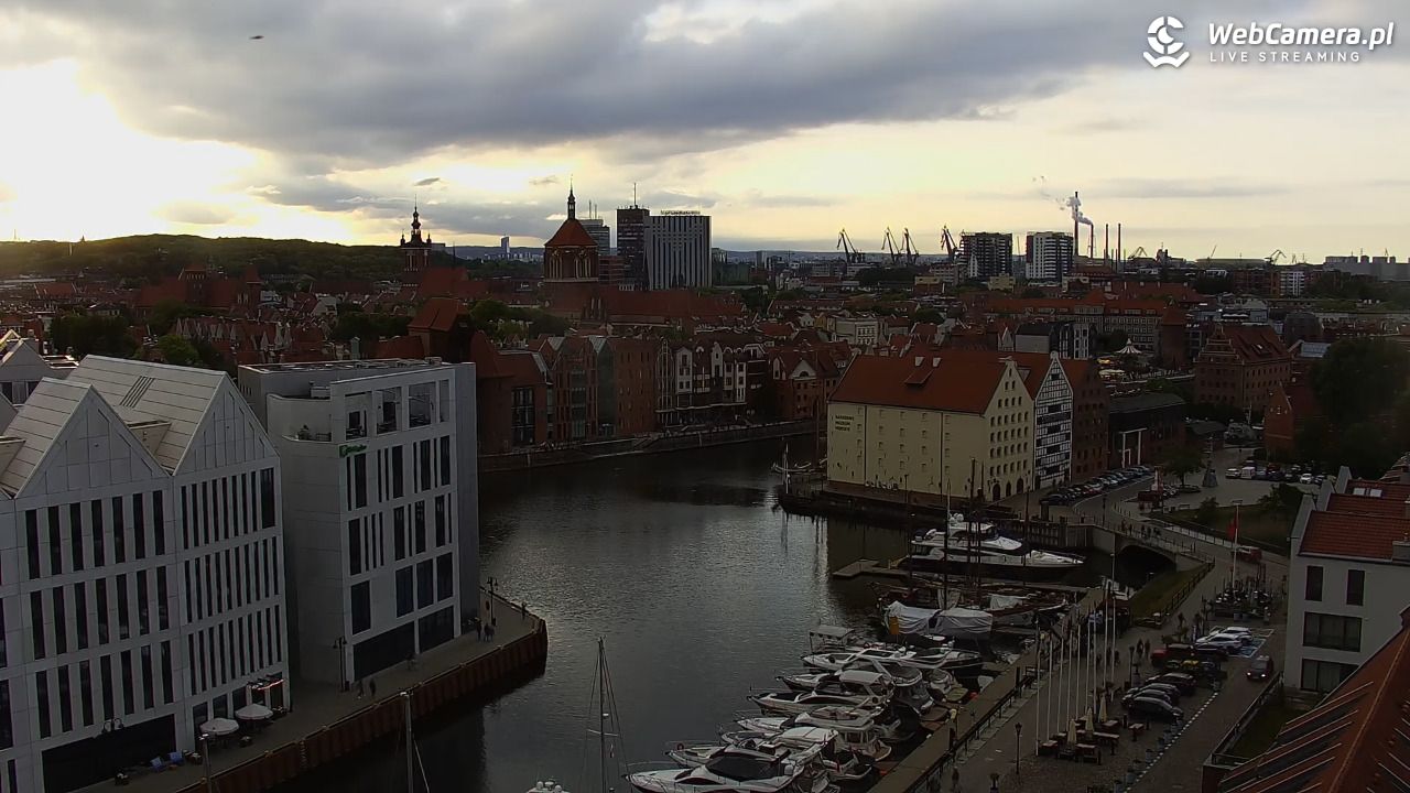 GDAŃSK - widok na Stare Miasto - 31 maj 2026, 19:59