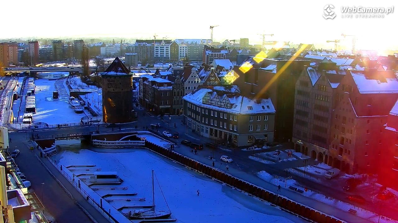 GDAŃSK - widok na Stare Miasto - 02 luty 2026, 15:25