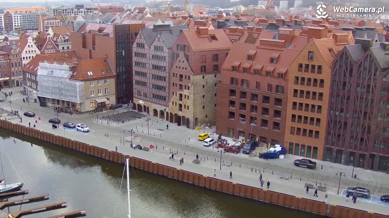 GDAŃSK - widok na Stare Miasto - 28 marzec 2026, 17:14