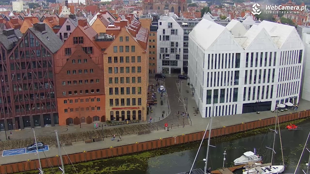GDAŃSK - widok na Stare Miasto - 10 sierpień 2026, 18:05