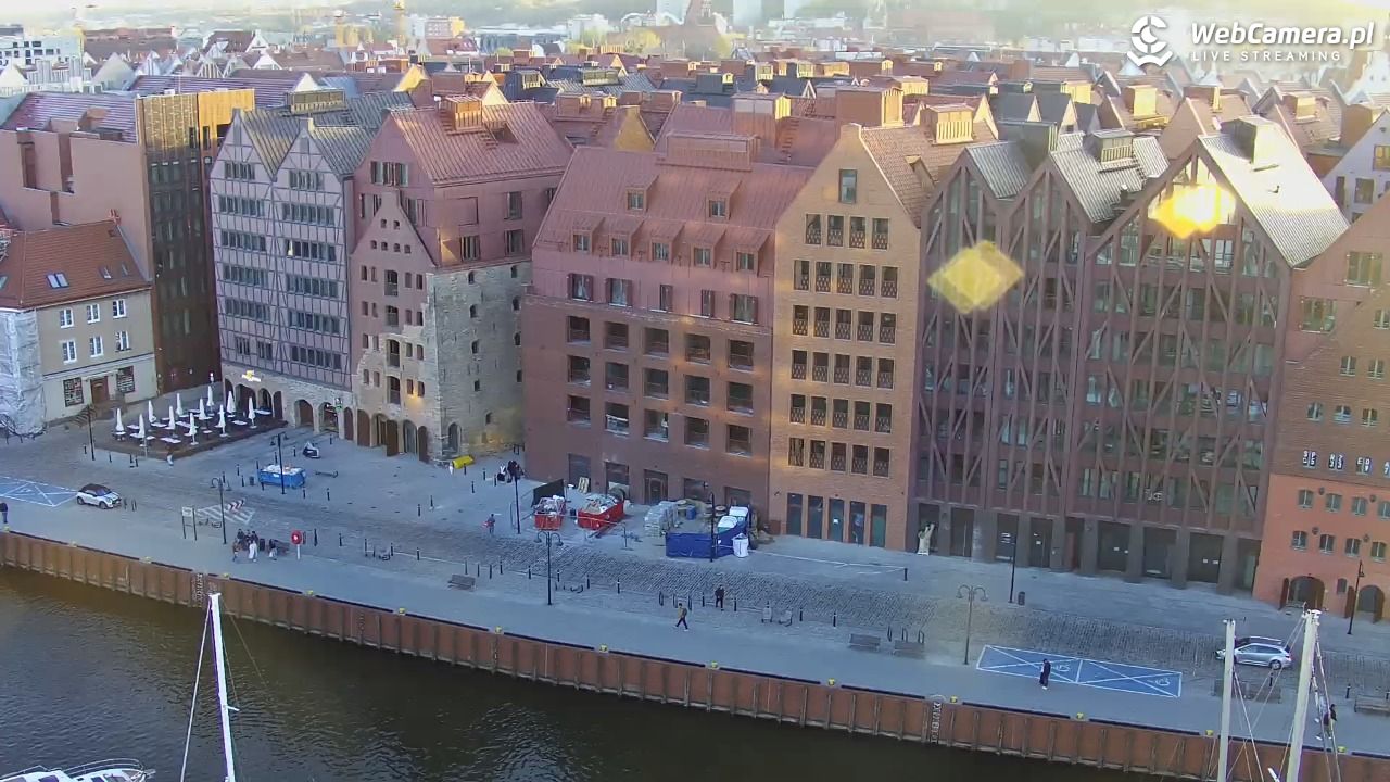 GDAŃSK - widok na Stare Miasto - 30 kwiecień 2026, 19:34