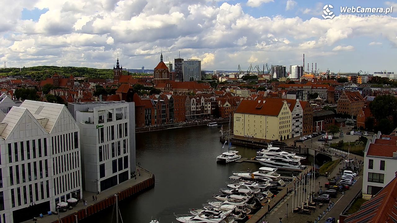 GDAŃSK - widok na Stare Miasto - 12 czerwiec 2026, 13:54
