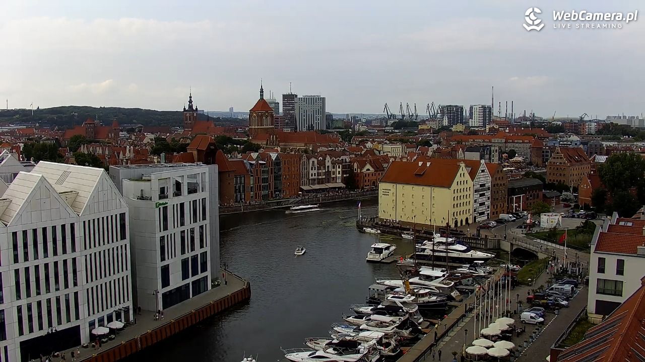 GDAŃSK - widok na Stare Miasto - 06 sierpień 2026, 16:02