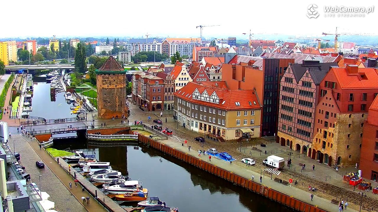 GDAŃSK - widok na Stare Miasto - 14 wresień 2025, 15:59
