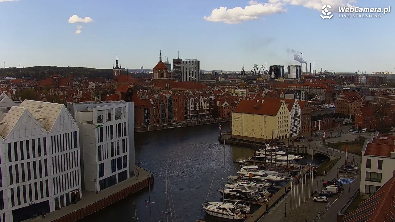 GDAŃSK - widok na Stare Miasto - 24 kwiecień 2026, 14:37