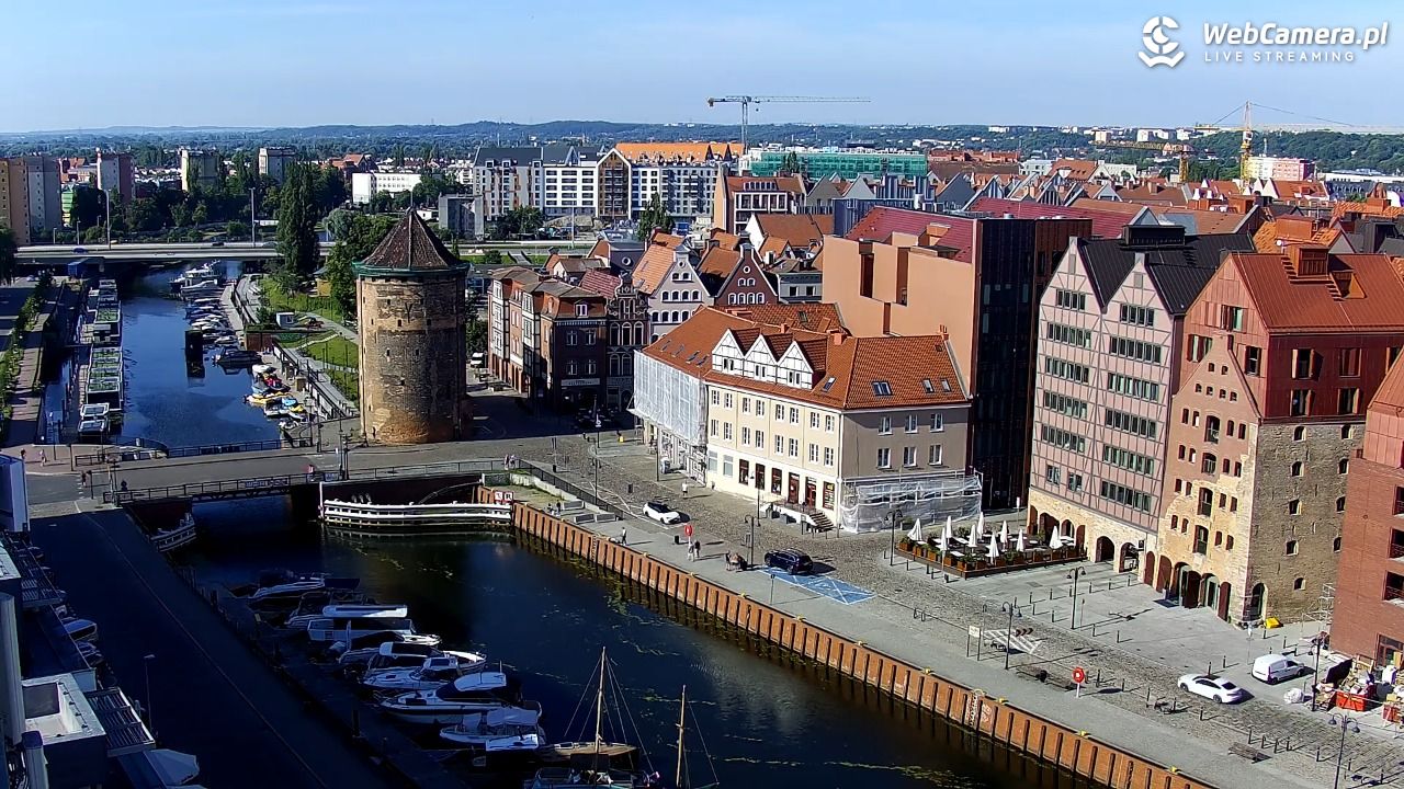 GDAŃSK - widok na Stare Miasto - 20 czerwiec 2026, 08:01