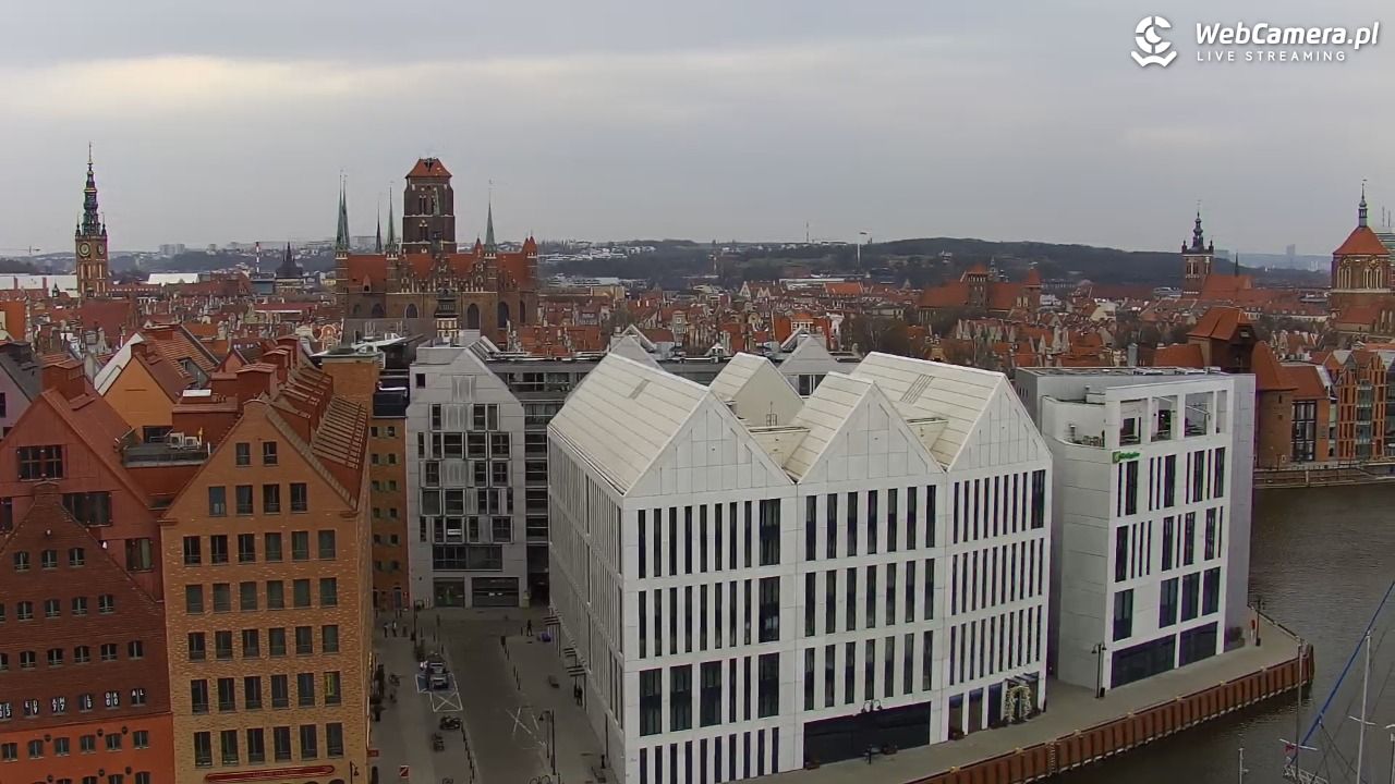 GDAŃSK - widok na Stare Miasto - 25 marzec 2026, 13:57