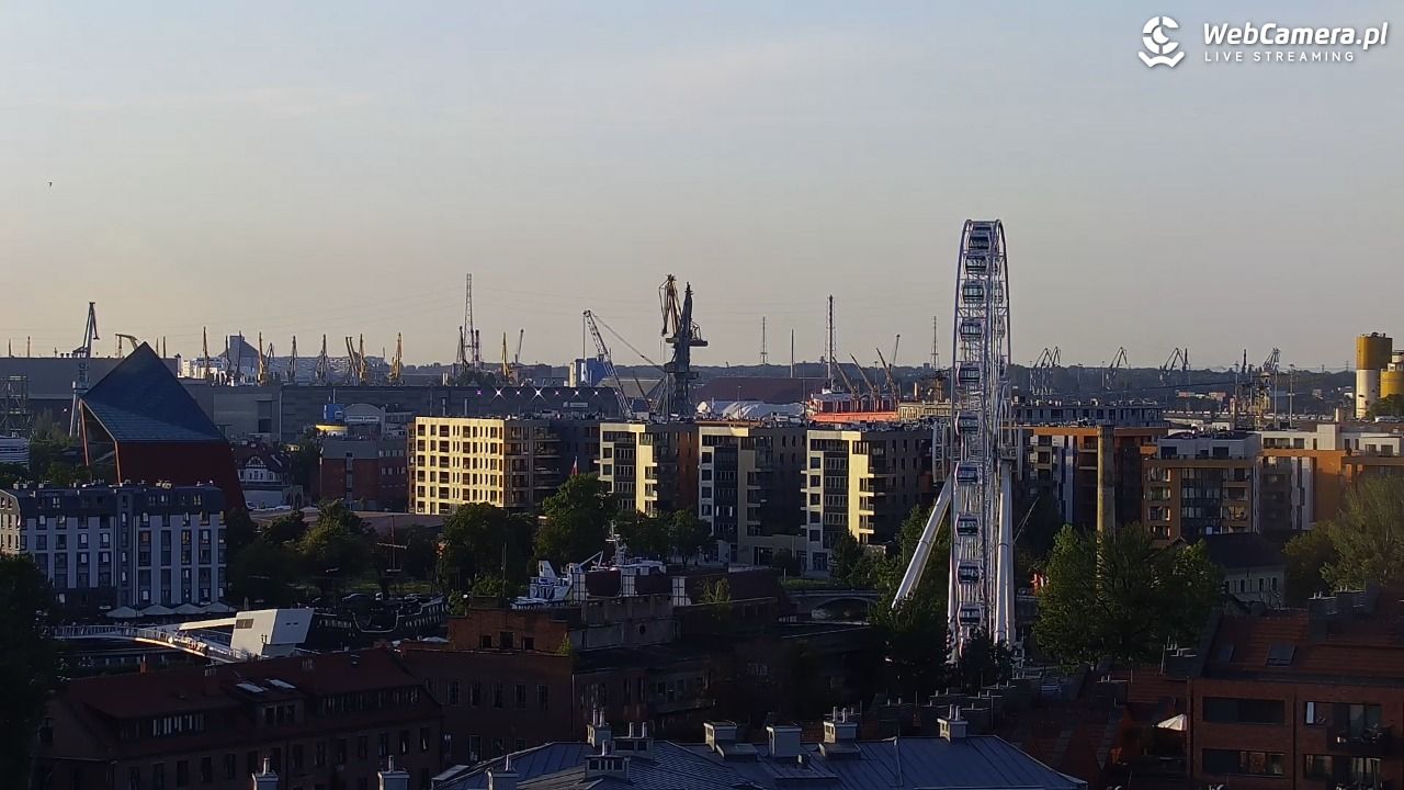 GDAŃSK - widok na Stare Miasto - 27 czerwiec 2026, 20:17