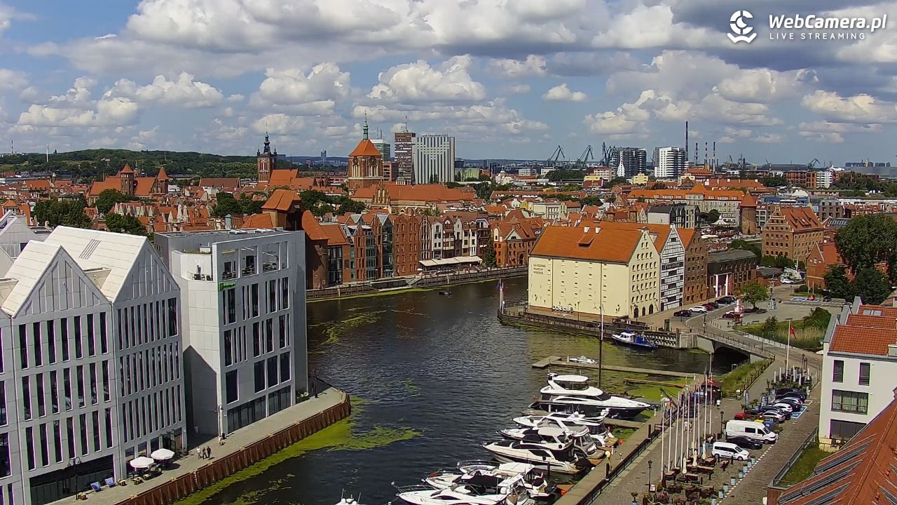 GDAŃSK - widok na Stare Miasto - 02 lipiec 2026, 12:07