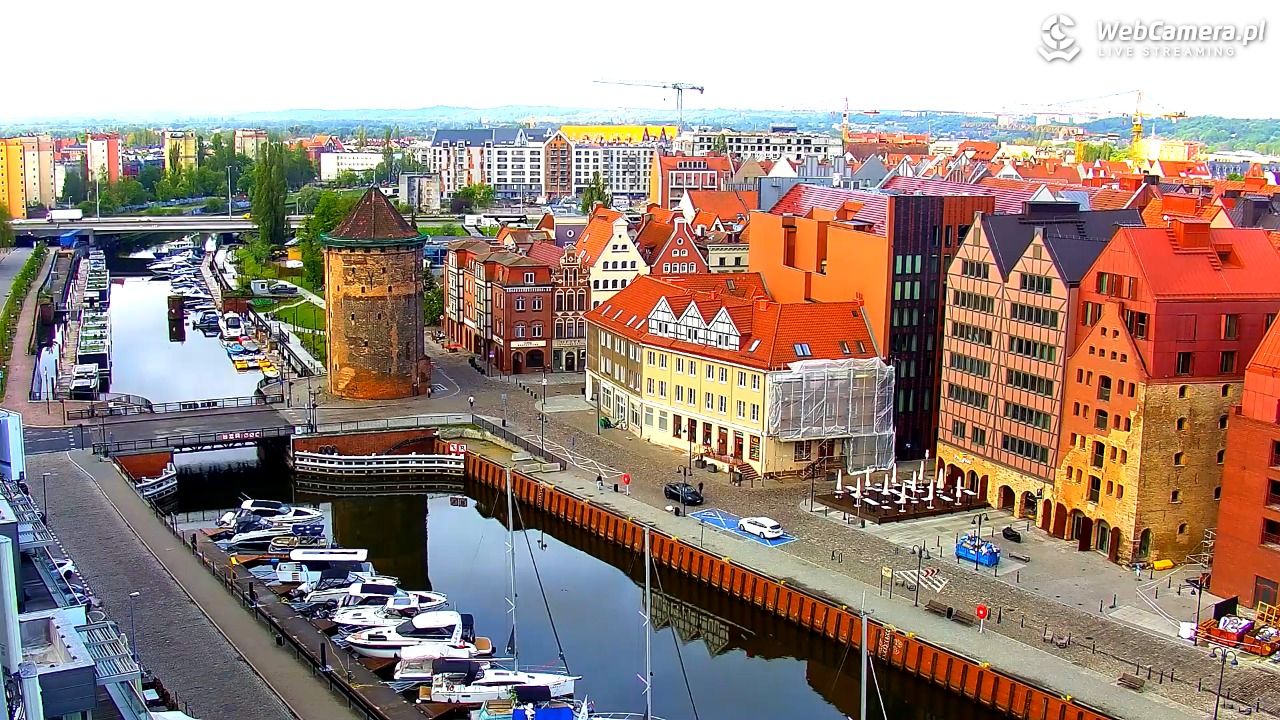GDAŃSK - widok na Stare Miasto - 16 maj 2026, 06:49