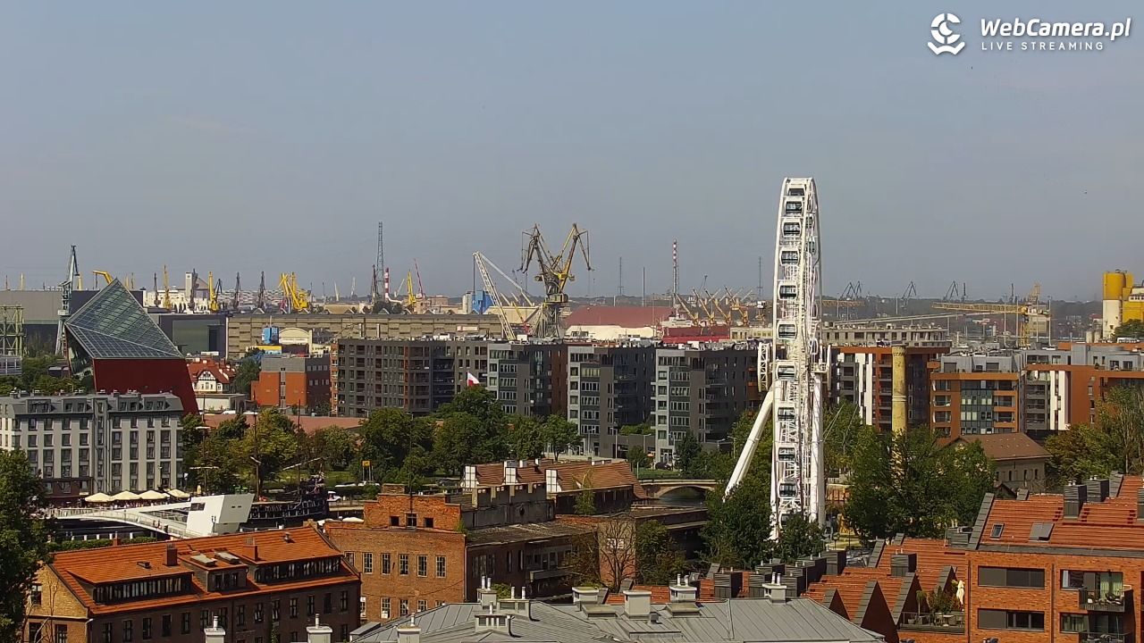 GDAŃSK - widok na Stare Miasto - 29 czerwiec 2026, 14:29