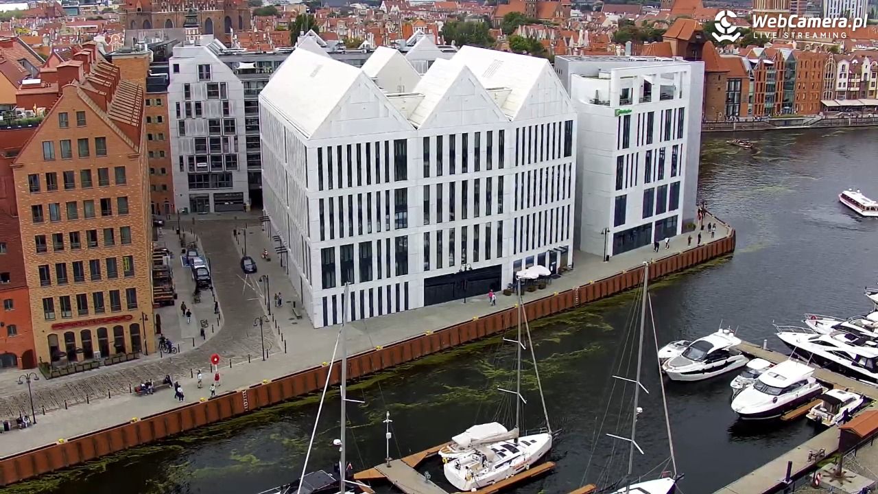 GDAŃSK - widok na Stare Miasto - 13 wresień 2026, 13:03