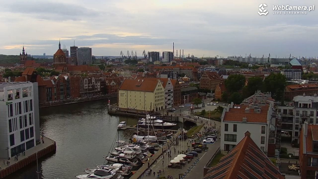 GDAŃSK - widok na Stare Miasto - 04 czerwiec 2026, 19:51