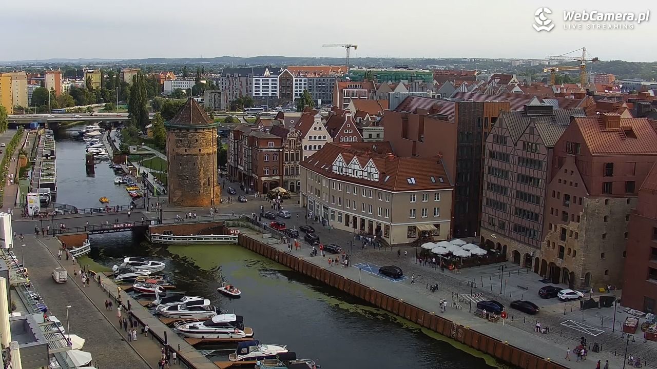 GDAŃSK - widok na Stare Miasto - 31 lipiec 2026, 18:54