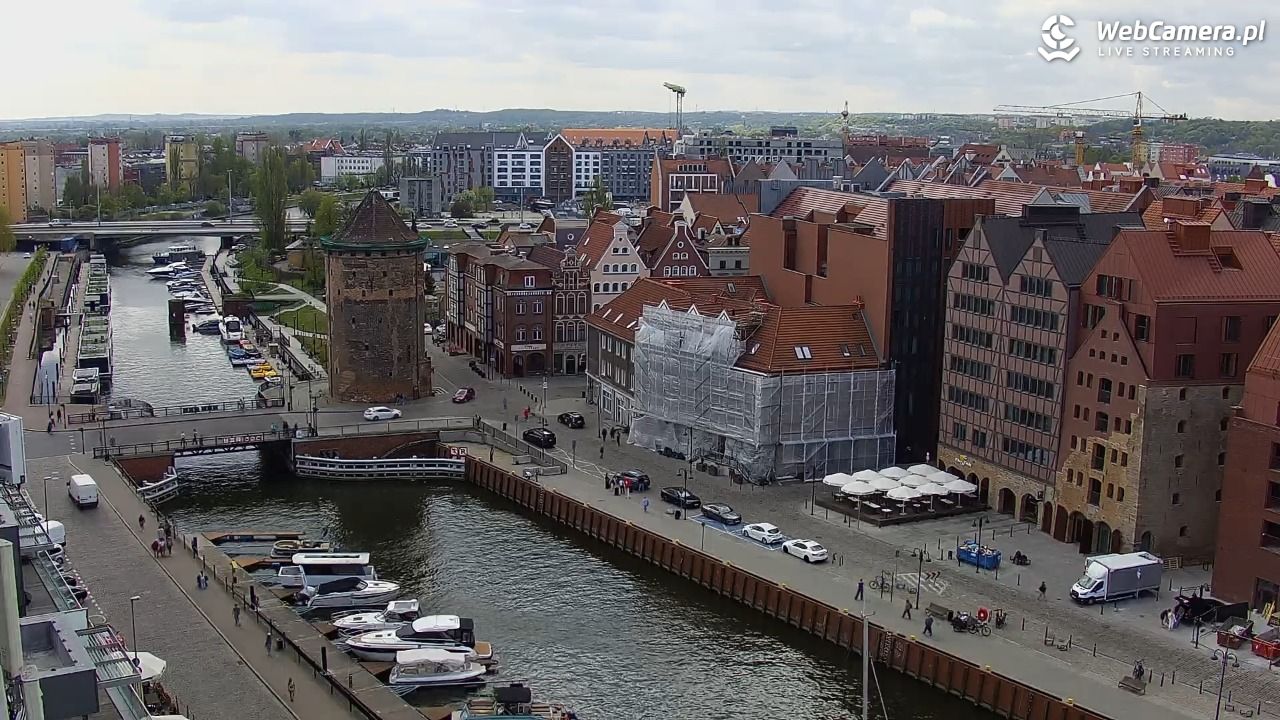 GDAŃSK - widok na Stare Miasto - 04 maj 2026, 13:30
