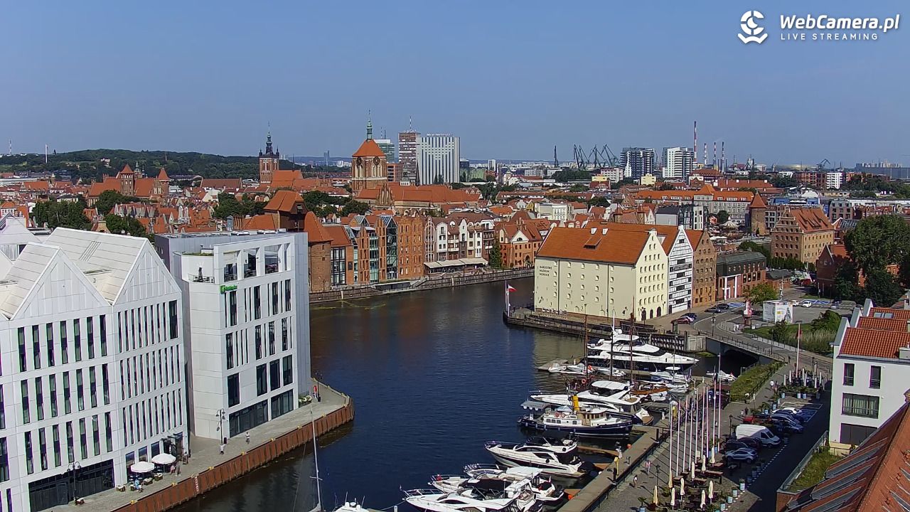 GDAŃSK - widok na Stare Miasto - 05 sierpień 2026, 10:28
