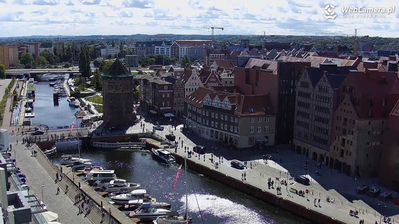 GDAŃSK - widok na Stare Miasto - 24 sierpień 2025, 14:11