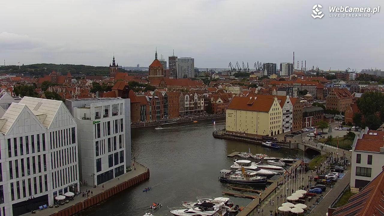 GDAŃSK - widok na Stare Miasto - 19 lipiec 2026, 17:20