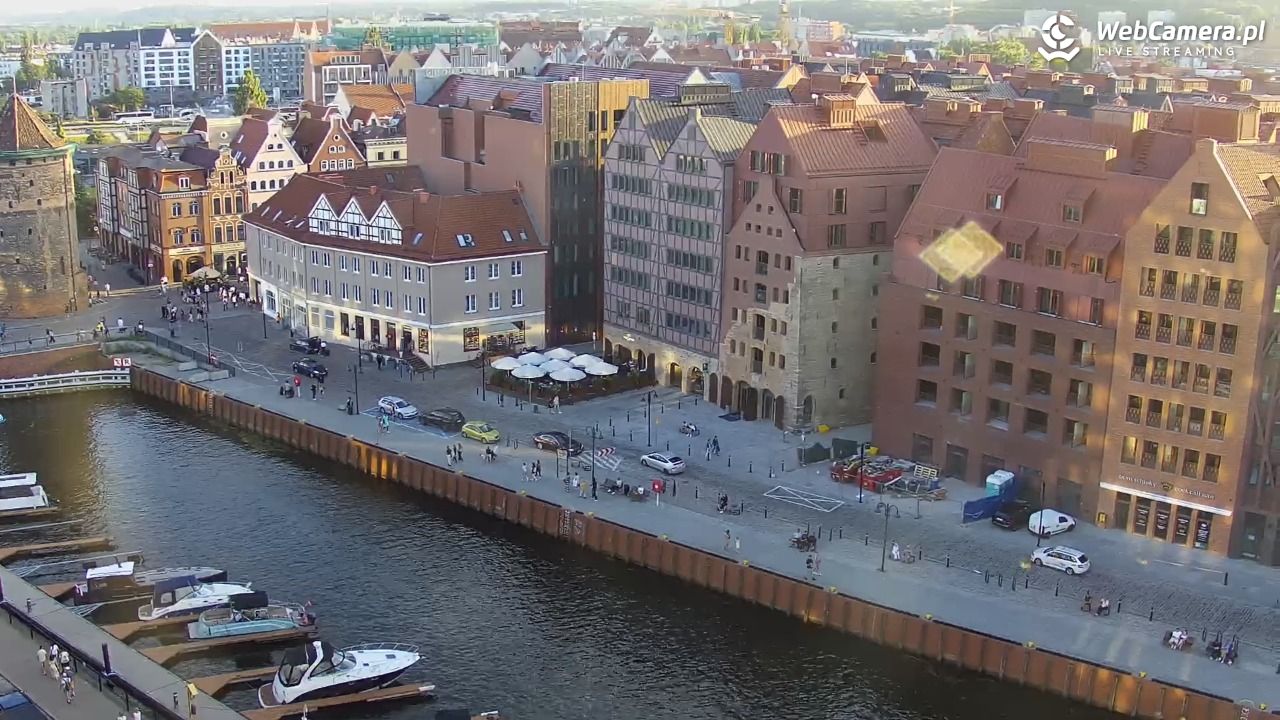 GDAŃSK - widok na Stare Miasto - 09 sierpień 2026, 19:25