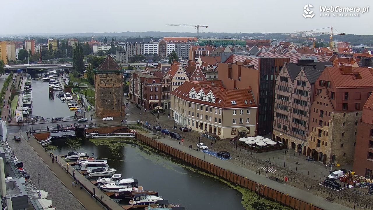 GDAŃSK - widok na Stare Miasto - 10 sierpień 2026, 18:06