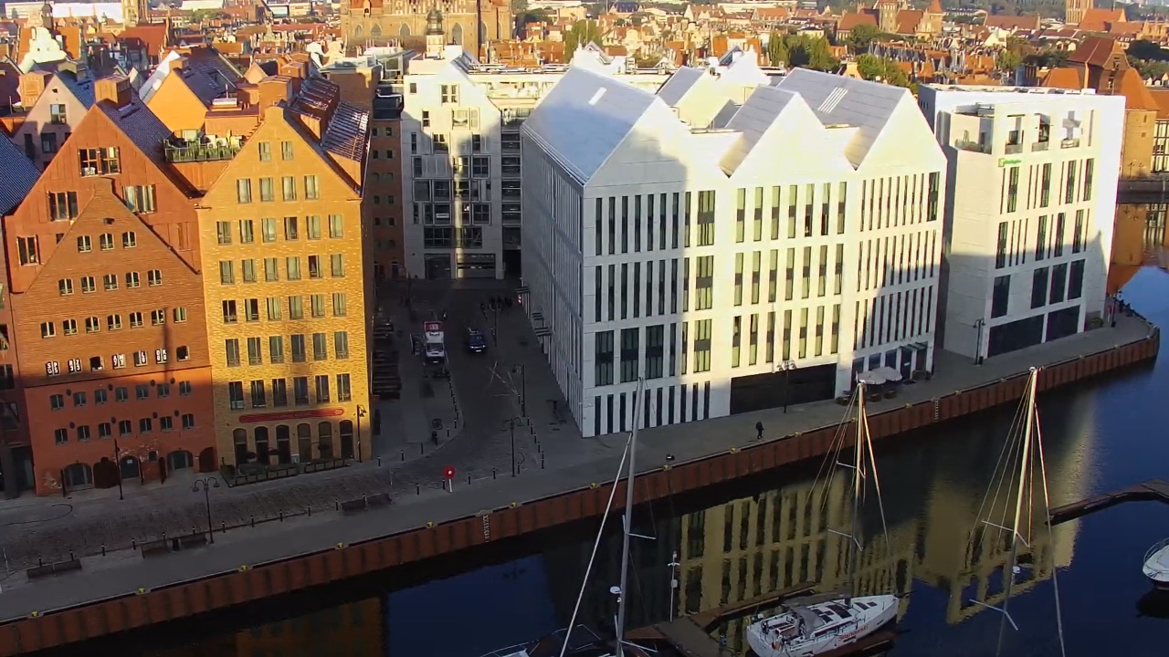 GDAŃSK - widok na Stare Miasto - 11 październik 2026, 05:55