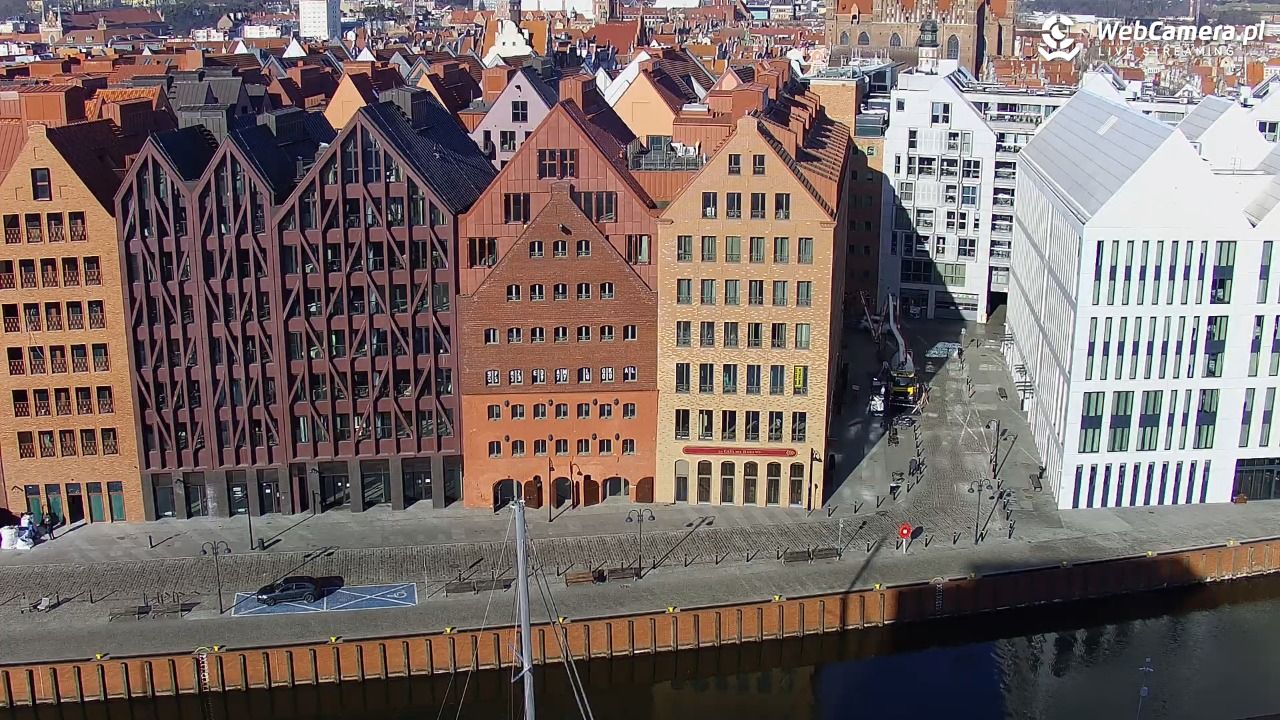 GDAŃSK - widok na Stare Miasto - 31 marzec 2026, 09:03
