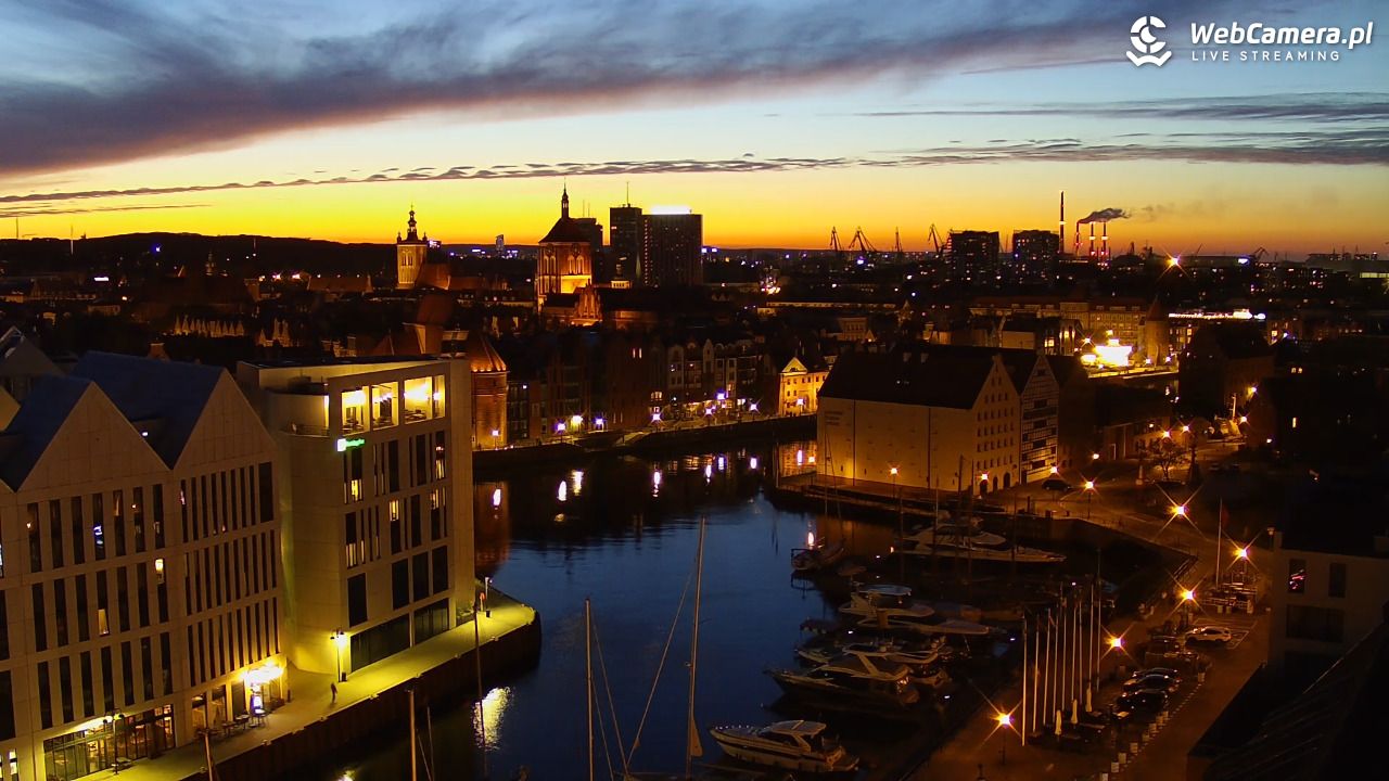 GDAŃSK - widok na Stare Miasto - 04 maj 2026, 21:18