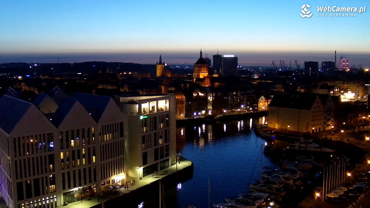GDAŃSK - widok na Stare Miasto - 23 maj 2026, 21:58