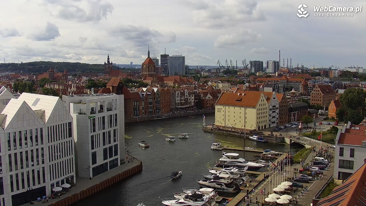 GDAŃSK - widok na Stare Miasto - 11 lipiec 2026, 16:59