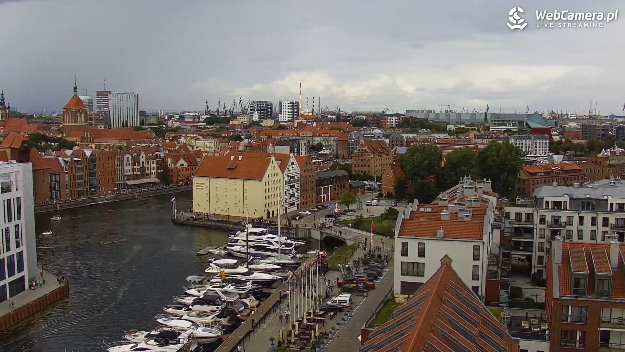 GDAŃSK - widok na Stare Miasto - 17 sierpień 2026, 12:49