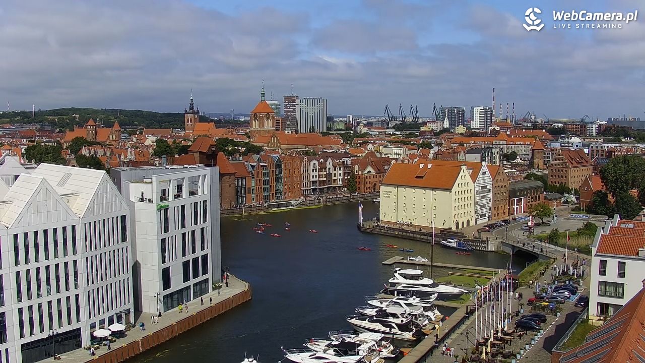 GDAŃSK - widok na Stare Miasto - 04 lipiec 2026, 11:07