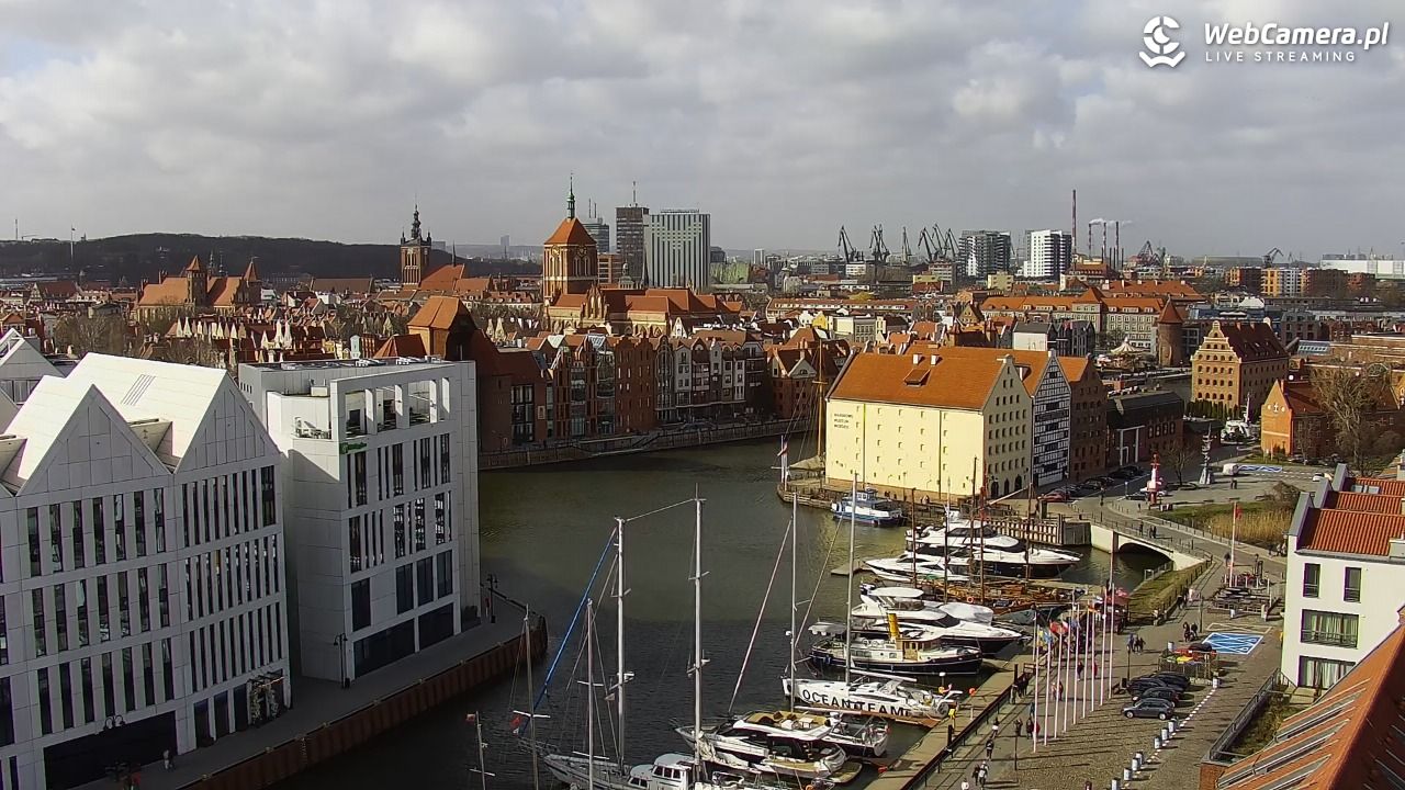 GDAŃSK - widok na Stare Miasto - 06 kwiecień 2026, 15:26