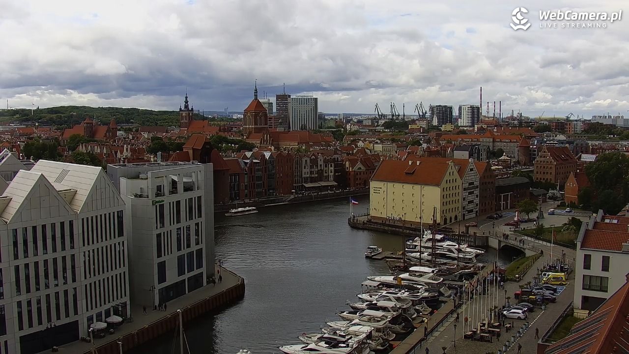 GDAŃSK - widok na Stare Miasto - 14 czerwiec 2026, 13:00