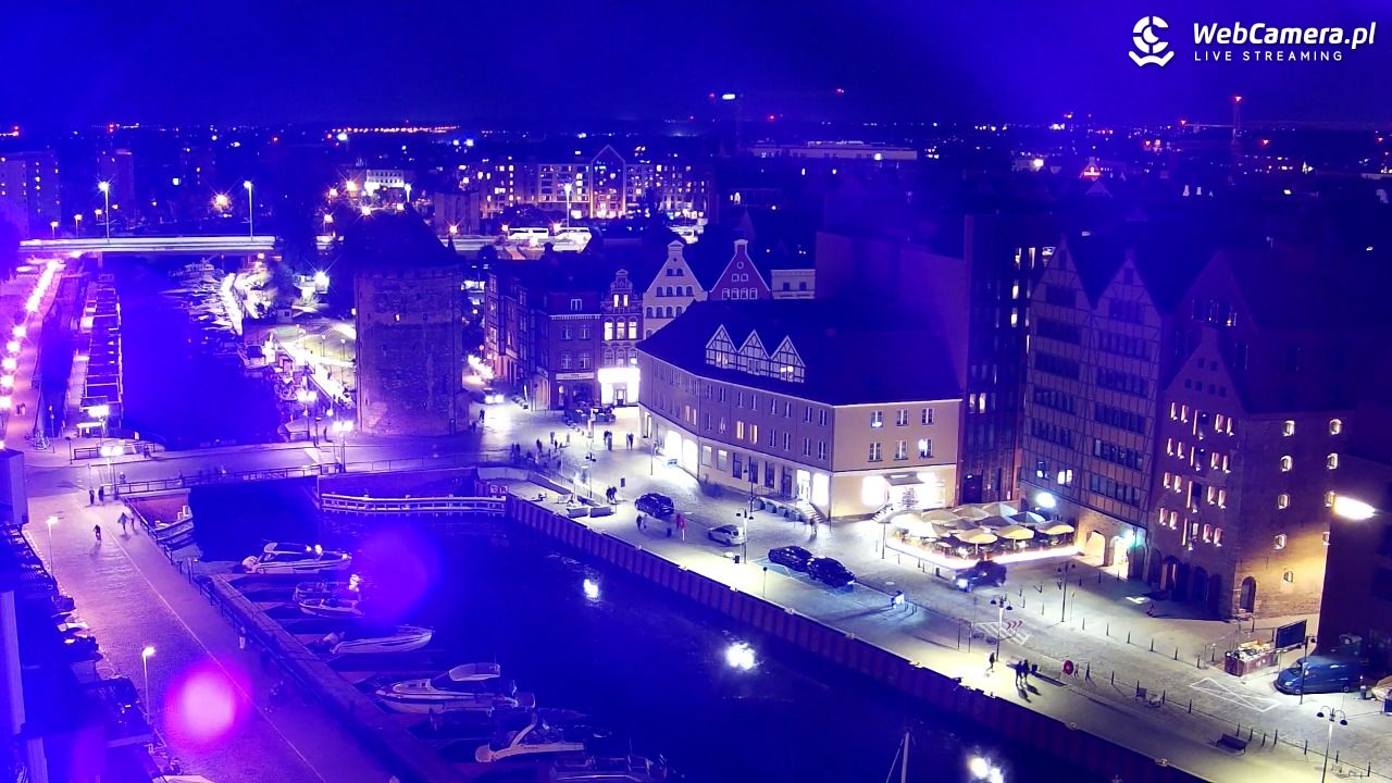 GDAŃSK - widok na Stare Miasto - 30 wresień 2026, 19:27