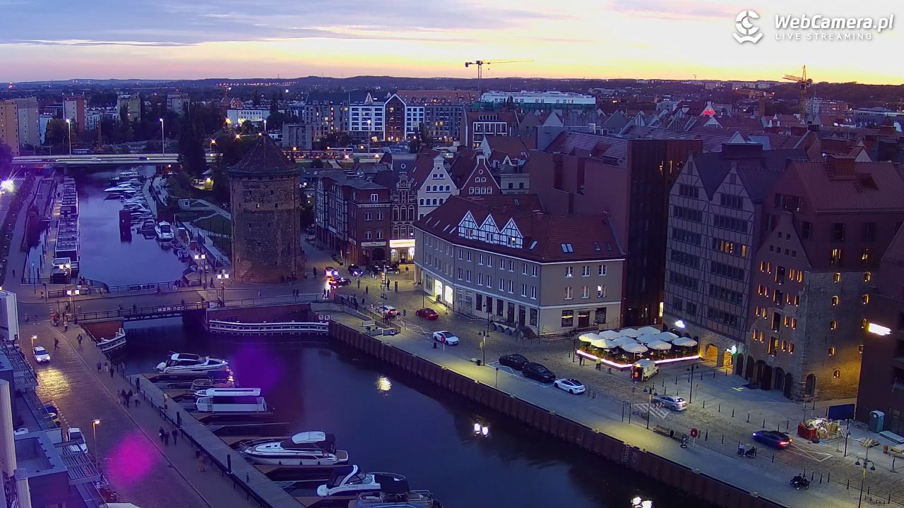 GDAŃSK - widok na Stare Miasto - 05 październik 2026, 18:29