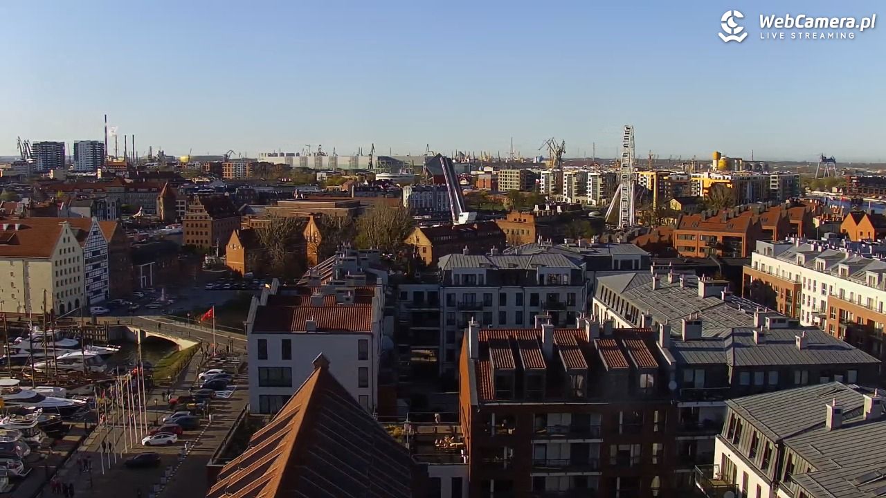 GDAŃSK - widok na Stare Miasto - 24 kwiecień 2026, 18:09