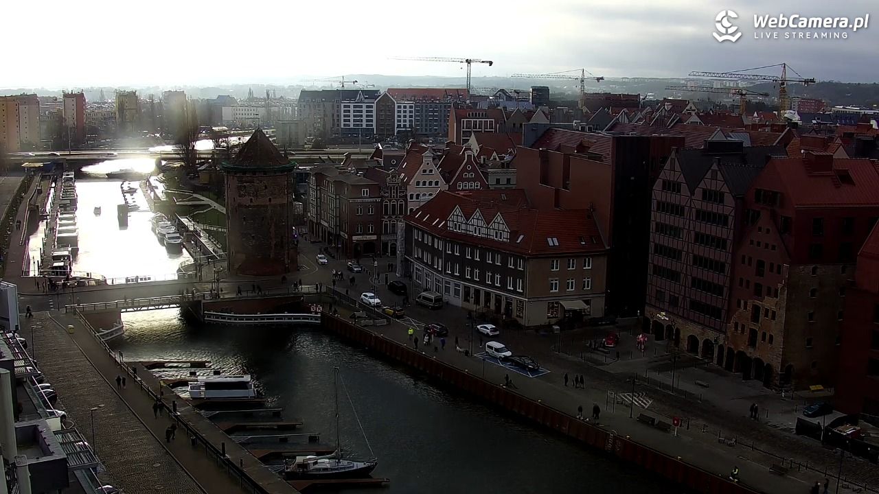 GDAŃSK - widok na Stare Miasto - 27 grudzień 2025, 12:28