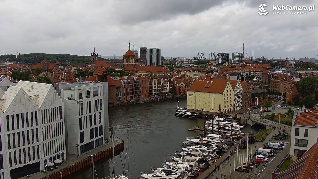 GDAŃSK - widok na Stare Miasto - 15 czerwiec 2026, 12:28