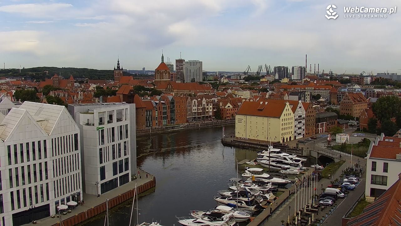 GDAŃSK - widok na Stare Miasto - 13 sierpień 2026, 09:14